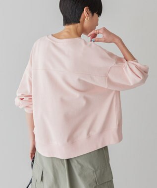 AMERICAN HOLIC ＥＶＡＮＳＴＯＮ　ミニ裏毛プルオーバー Light Pink