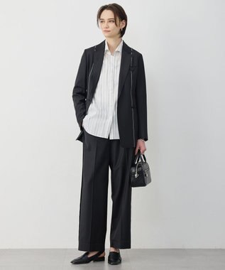 ICB L 【30th ANNIVERSARY】 MILANOシャツ オフホワイト×ブラック