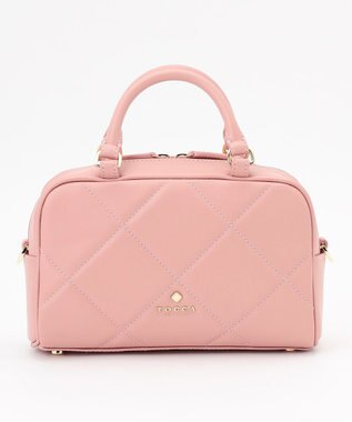TOCCA 【美人百花掲載】OREILLER BAG ミニボストンバッグ ピンク系