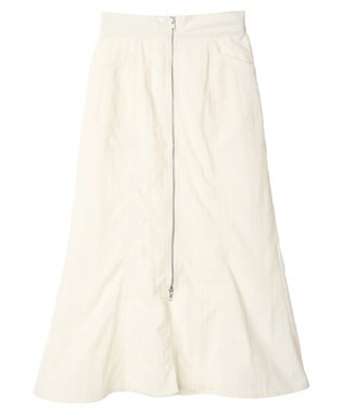 Green Parks ・ＥＬＥＮＣＡＲＥ　ＤＵＥ　Ｗ－ＺＩＰ　マーメイドスカート Off White