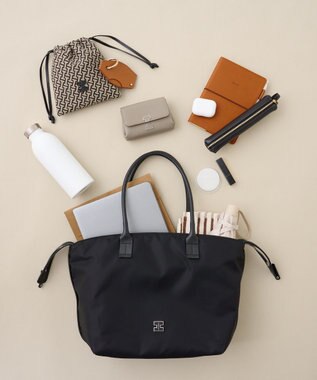 IACUCCI 【ナイロン / A4対応】アーゴ TOTE NYLON/CERVO ブラック