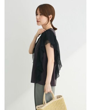 Green Parks ・ＳＵＧＡＲ　ＳＰＯＯＮ　ＴＩＧＥＲｐｔラッフルフレンチＴ Charcoal Gray