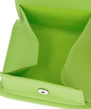 LANVIN en Bleu カリヨン 三つ折り財布 ライトグリーン