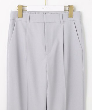 ANY SIS 【UVカット・接触冷感・吸水速乾】スマートビューティストレッチ  テーパードパンツ ブルーグレー
