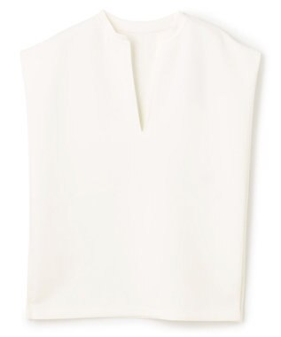 UNFILO BEAUTY FORM JERSEY Light キーネックトップス オフ