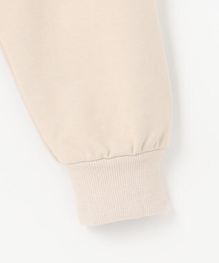 NAVE 【Nave  洗える】裏毛 クロップドパーカー アイボリー系