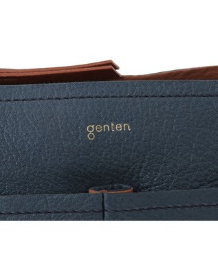 genten タスカ ショルダーバッグ レトロブルー