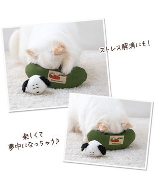 PET PARADISE スヌーピー シュラフ ボールトイ カーキ