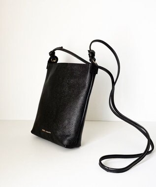 Hekhèr Le Style de Vie 新色追加【日本製】シュリンクレザー ショルダーバッグ ブラック