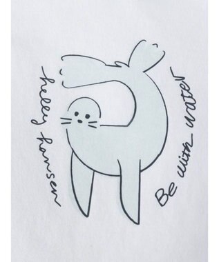 HELLY HANSEN 【キッズ】ロングスリーブアニマルティー ブラック