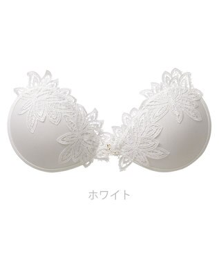 BRADELIS New York 【NuBra / ボリュームアップ】パテッドヌーブラ バルバラ 蒸れにくい バックレス コレクション デザインヌーブラ 正規品