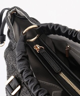 LA BAGAGERIE シャーリング2WAYサマーバッグ ブラック