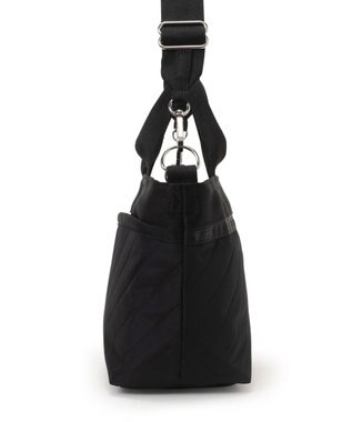 LeSportsac SMALL BUCKET TOTE/ラインデボスブラック ラインデボスブラック