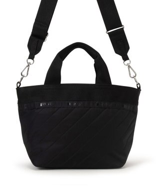 LeSportsac SMALL BUCKET TOTE/ラインデボスブラック ラインデボスブラック