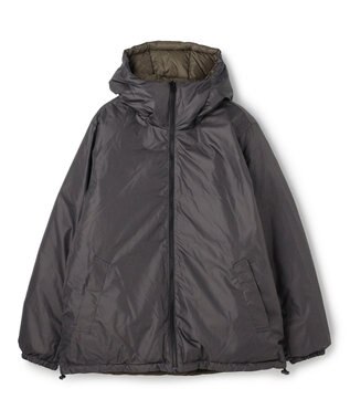 UNFILO MENS 【OCEANS YouTube 掲載】TAION×UNFILO リバーシブルフードダウン チャコール×オリーブ