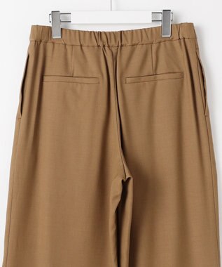 自由区 L 【SHIHOさん着用】フロントディテールラップワイド パンツ キャメル