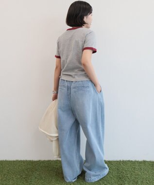 AMERICAN HOLIC 【RUSSELL】リンガースポーツアソートTシャツ Gray Mixture