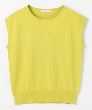 ANY 【2SET】ニットツインセット（ノースリーブニット＋カーディガン） アップルグリーン