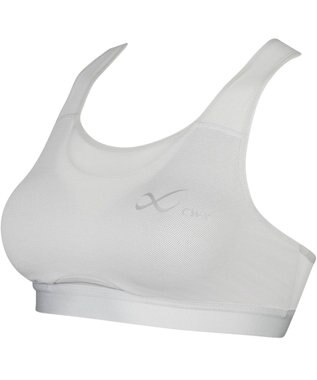 CW-X 【WOMEN】 スポーツゆれケアブラ メッシュ ユレ・ズレをおさえて動きやすい 吸汗速乾（本体） HTY030 /ワコール シルバーグレー