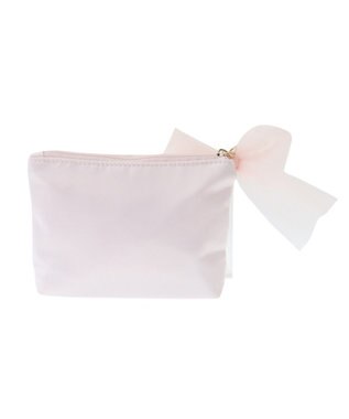 Maison de FLEUR ラインストーンポーチ Pink