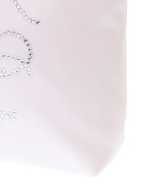 Maison de FLEUR ラインストーンポーチ Pink