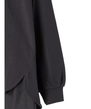 earth music&ecology バックスリットロンＴＥＥ Charcoal Gray