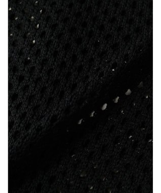 CRAFT STANDARD BOUTIQUE 配色メッシュニットビスチェ Black