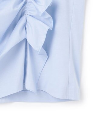 BEIGE， AFGHA / コットンドレープ スムーストップス Sax