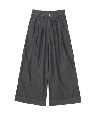 CRAFT STANDARD BOUTIQUE 3タックデニムパンツ Black