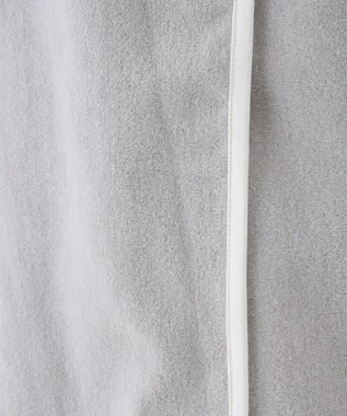 UCHINO エアリータッチ ラグランレディスローブ ライトグレー