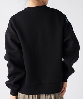 OP／FILA 【Kappa】スキークラブデザイン ユニセックススウェット ブラック