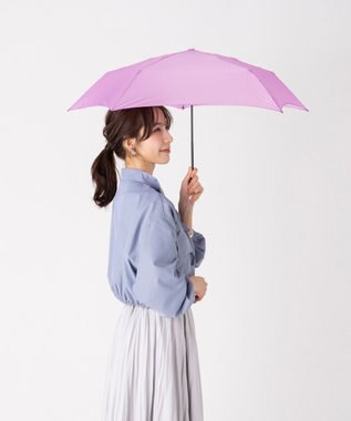 MOONBAT Magical tech(マジカルテック) 超軽量 折りたたみ傘 65g プレーン UV 50cm ペールピンク