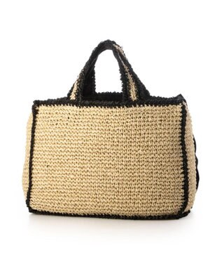 UNBILLION カカトゥ kakatoo / リボンスクエアクロッシェバッグ ブラック