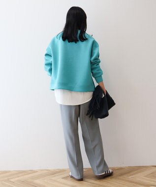 AMERICAN HOLIC サイドスリットポンチプルオーバー Blue Green