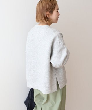 AMERICAN HOLIC サイドスリットポンチプルオーバー Light Gray Mixture
