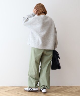 AMERICAN HOLIC サイドスリットポンチプルオーバー Light Gray Mixture