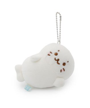 Mother garden しろたん キーホルダー 《寝ころびしろたん》 0