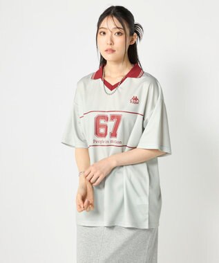 OP／FILA 【Kappa】ナンバーゲームシャツ グレー