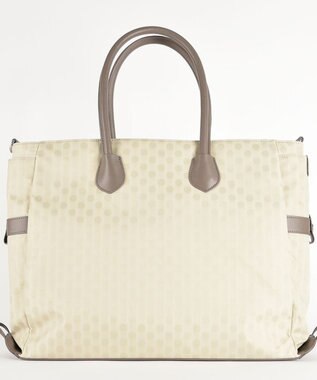 Y'SACCS 木村多江×Y'SACCS PolkaDots 2way トートバッグ アイボリー