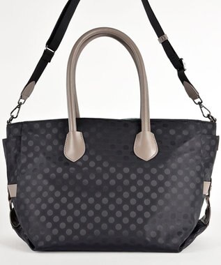 Y'SACCS 木村多江×Y'SACCS PolkaDots 2way トートバッグ ブラック
