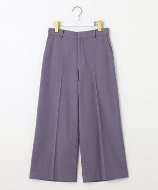 ANY SIS 【保温性あり/洗える】サーモ 2WAYストレッチ ワイドパンツ ラベンダー