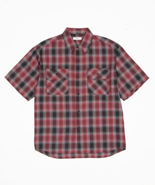 WEGO オンブレチェックシャツ（SS） 柄6