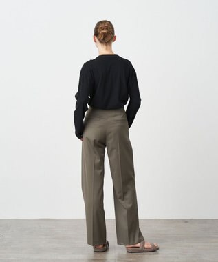 ATON FRESCA SINGLE JERSEY | L/S Tシャツ BLACK