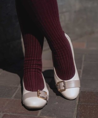 REGAL FOOT COMMUNITY 【ビューフィット】A71Y バックルベルト フラットパンプス