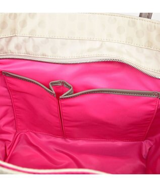 Y'SACCS 木村多江×Y'SACCS PolkaDots 2way トートバッグ アイボリー