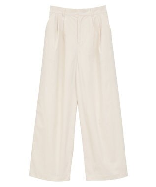 AMERICAN HOLIC ナイロンタックパンツ Ivory