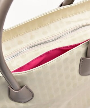 Y'SACCS 木村多江×Y'SACCS PolkaDots 2way トートバッグ アイボリー