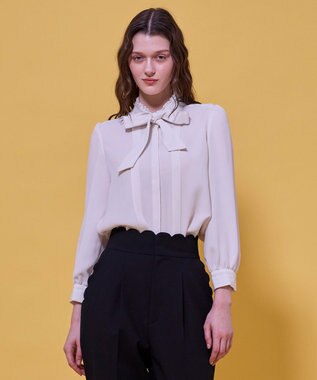 TOCCA PROMISE RIBBON ROSETTE ブラウス