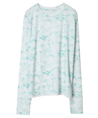 Green Parks クルーネックアソート柄シアープルオーバー Green