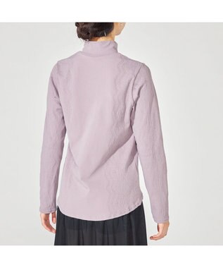 Chacott 【ノーソーイングニット】ハイネックニットジャケット アッシュグレー